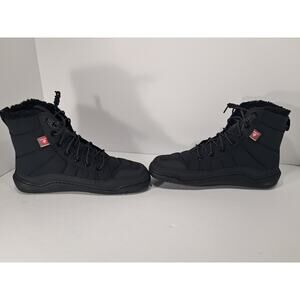 VivoBarefoot Gobi Hiber Boots Obsidian Textile Us size 5 Color Black